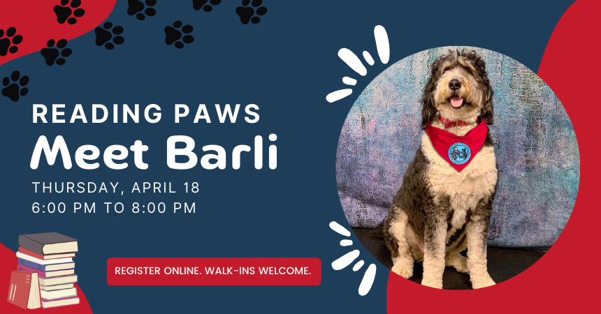 Read with Barli: Therapy Dog