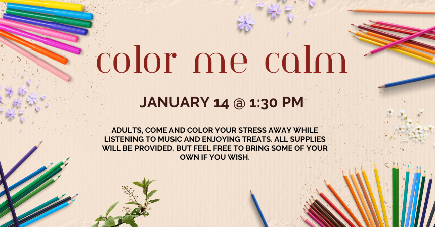 Color Me Calm for Adults