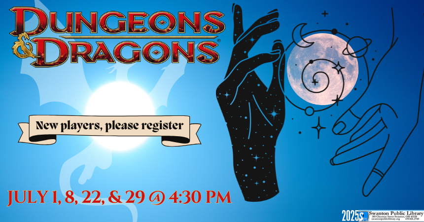 Dungeons & Dragons Club (teens/adults)