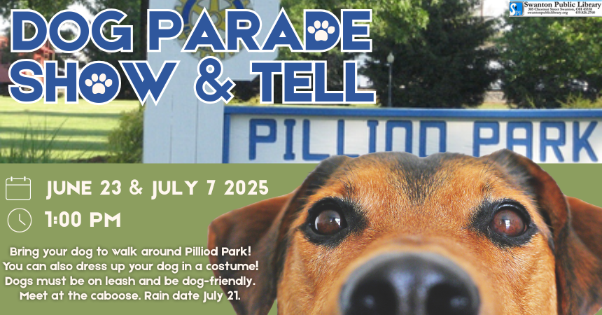 Dog Parade Show & Tell at Pilliod Park (all ages)
