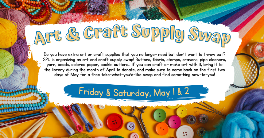 Art & Craft Supply Swap