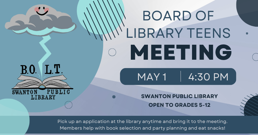 BOLT meeting for grades 5-12 May 2024