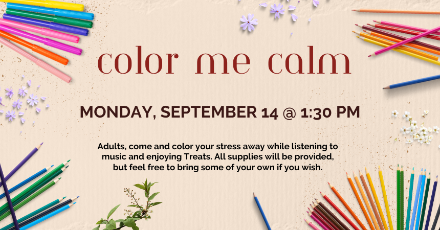 Color Me Calm for Adults