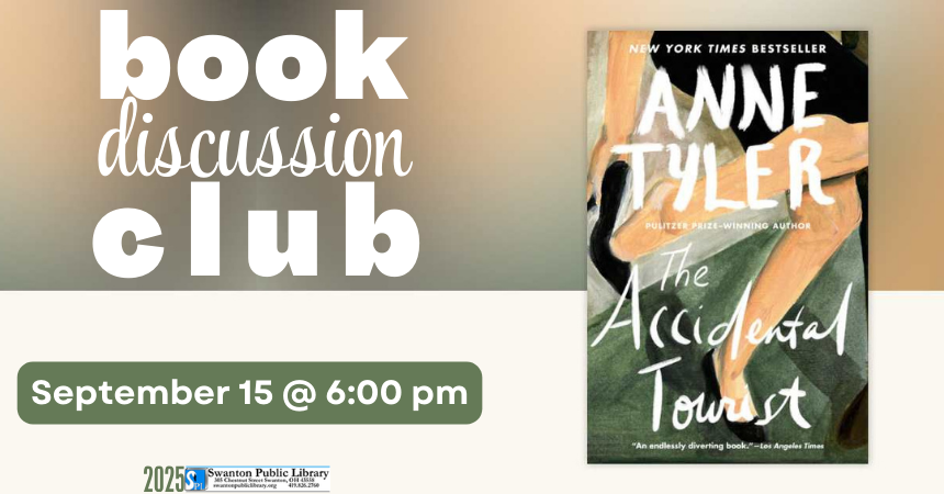 Book Discussion Club: The Accidental Tourist