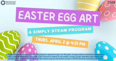 Simply STEAM for grades K-4: Easter Egg Art