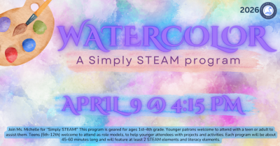 Simply STEAM for grades K-4: Watercolor Techniques