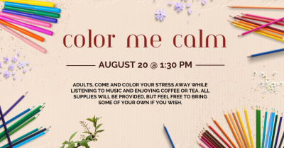 Color Me Calm for Adults