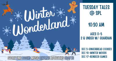 Tuesday Tales Storytime - Winter Wonderland