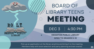 BOLT meeting for grades 5-12