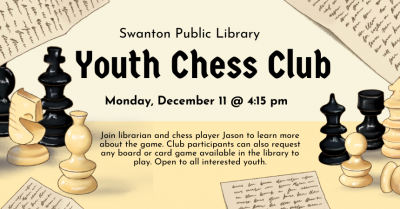Youth Chess & Games Club Dec 2023