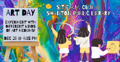 STEAM Club for grades K-12 - Art Day