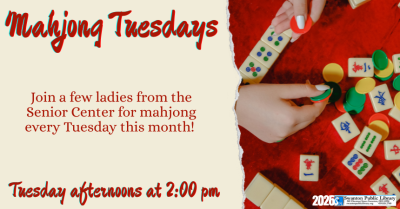 Mahjong Mania! Tuesdays