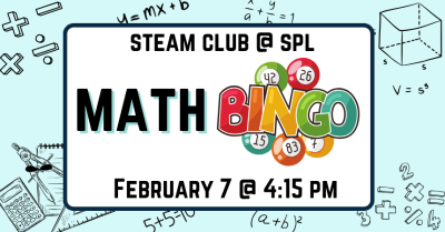 STEAM Club for grades K-12: Math Bingo