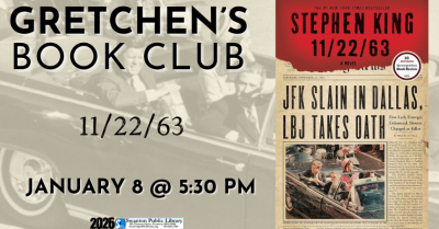 Gretchen’s Book Club with Beth Kaback - 11/22/63