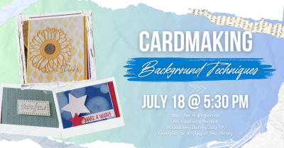 Cardmaking: Background Techniques