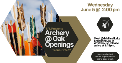 Archery at Oak Openings for Teens