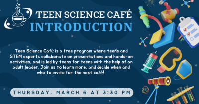 Teen Science Café: Introduction