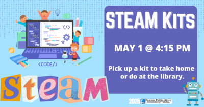 STEAM Club for grades K-12: STEAM Kits