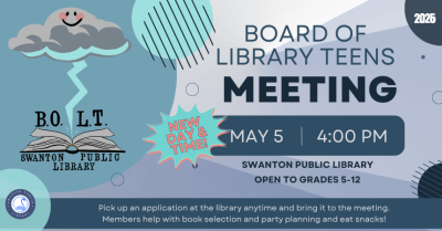 BOLT meeting for grades 5-12