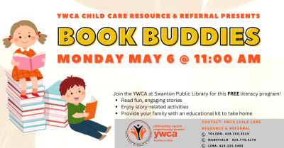 YWCA Book Buddies May 2024