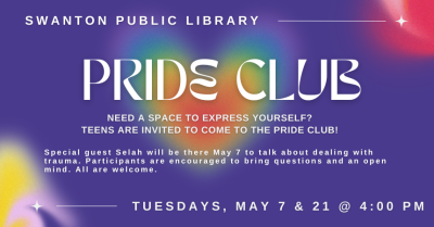 Pride Club for Teens May 2024