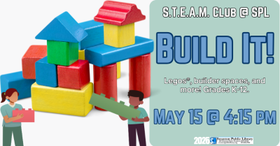 STEAM Club for grades K-12: Built It! 