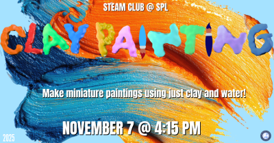 STEAM Club for grades K-12 Clay