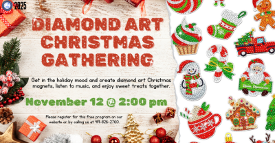 Diamond Art Christmas Gathering