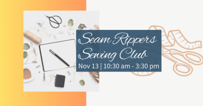 Seam Rippers Sewing Group 