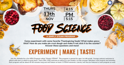 Food Science: Simply STEAM for Grades K-4