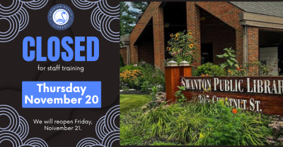 CLOSED for staff training