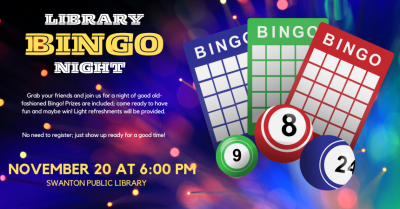 Library Bingo Night!