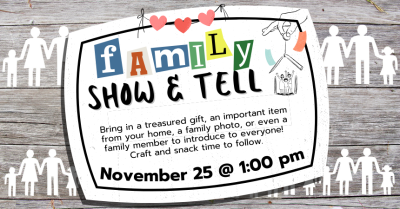 Family Show & Tell