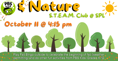 STEAM Club for grades K-12: PBS Kids & Nature