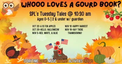 Tuesday Tales: Whooo Loves a Gourd Book? Storytime