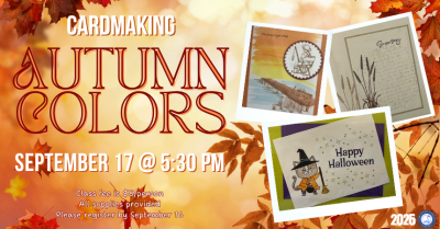 Cardmaking: Autumn Colors