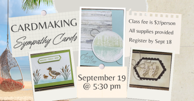 Cardmaking: Sympathy Cards