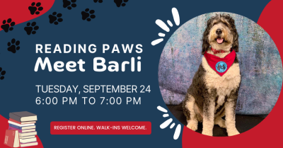 Read with Barli: Therapy Dog