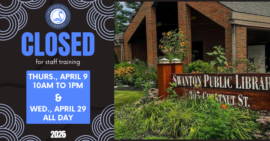 Closed for Staff Training