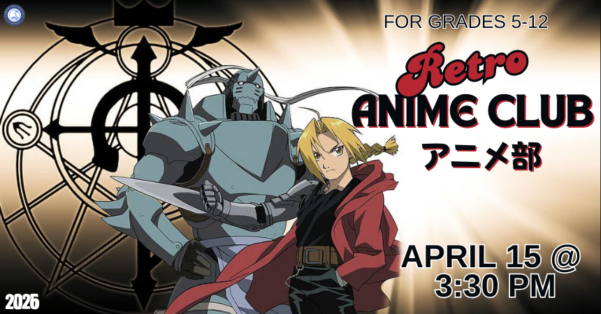 Retro Anime Club for Teens