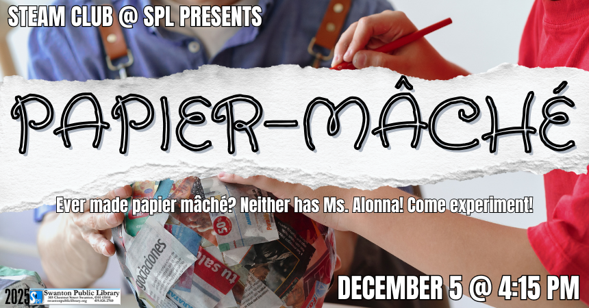 STEAM Club: Papier-mâché