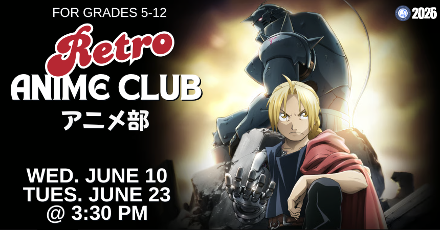 Retro Anime Club for Teens