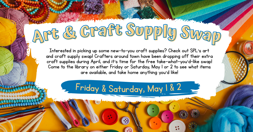 Art &amp; Craft Supply Swap
