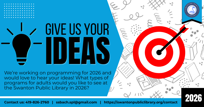 Give Us Your Ideas!