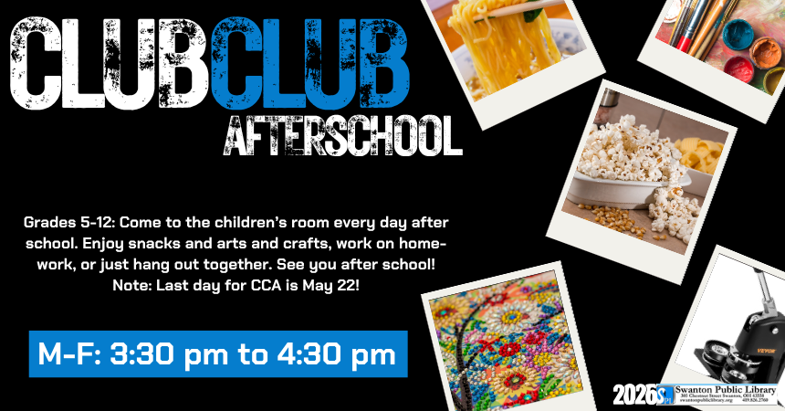 Club Club Afterschool for Grades 5-12