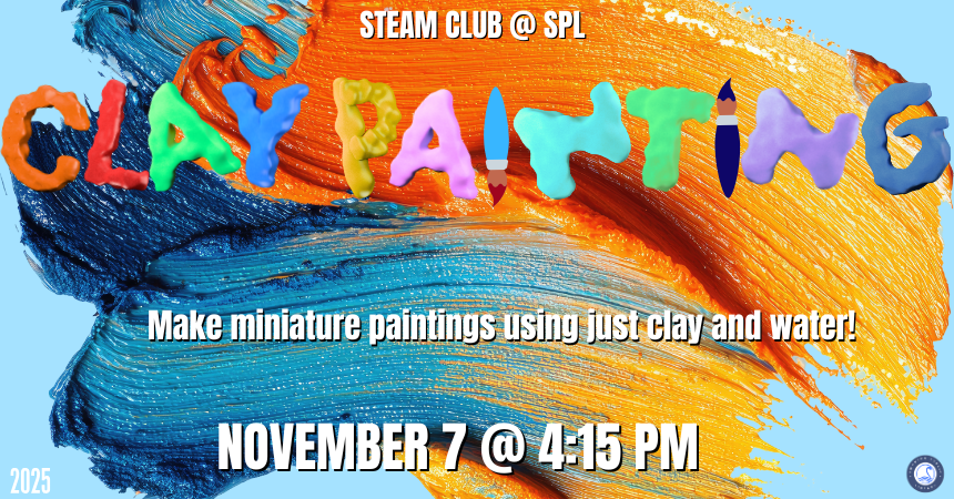 STEAM Club: Clay Painting