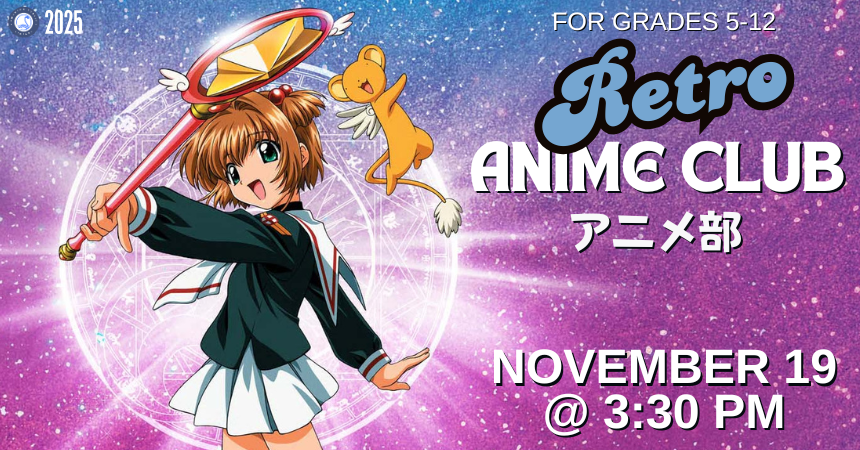 Retro Anime Club for Teens