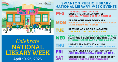 National Library Week!