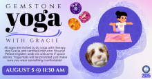Gemstone Yoga with Gracie (all ages)