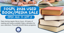 FOSPL Used Books/Media Sale